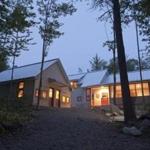 The author and his wife made Poplar Stream Falls Hut their second stop.